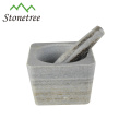 Top Quality Stone Square Mortar and Pestle